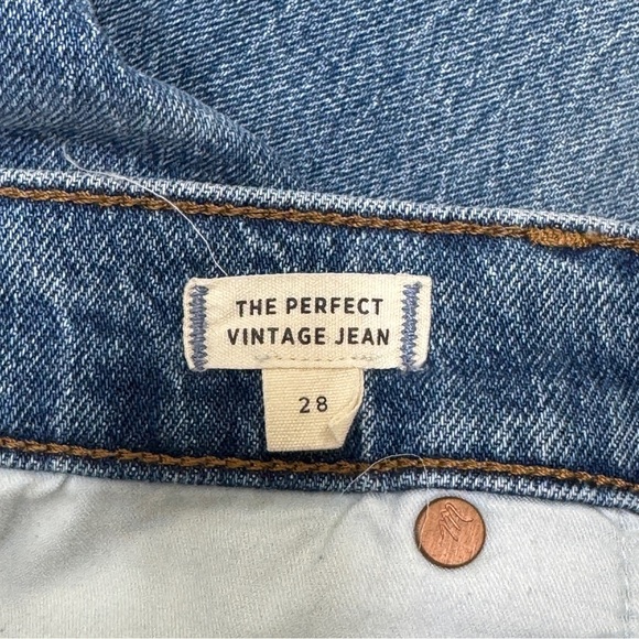 {Madewell} "The Perfect Vintage Jean in Ainsworth Wash" Slim Straight Leg Denim - Picture 8 of 9